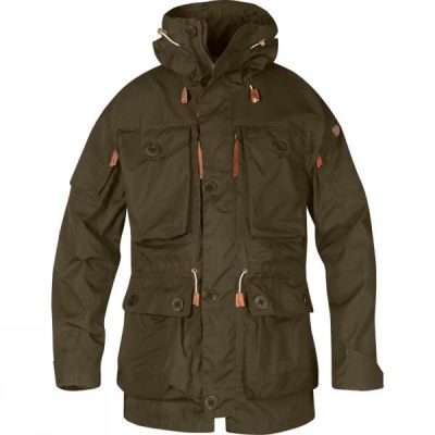 Chaquetas Fjallraven Smock No. 1 Hombre Verde Oscuro Oliva - Chile LQX109367